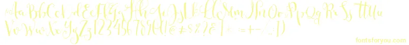 Cestlaisabellyalt Font – Yellow Fonts