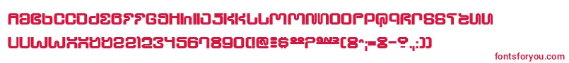 Шрифт UltraSupervixenHoneyedOut – красные шрифты