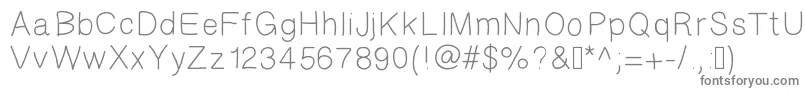 Moreletters Font – Gray Fonts