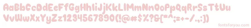 Chokoplain Font – Pink Fonts