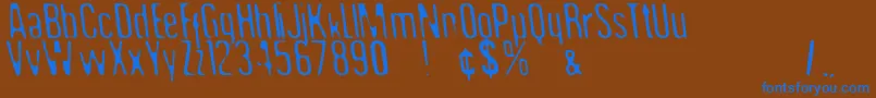 Подробнее о шрифте Undo36 Шрифт Undo36 – синие шрифты на коричневом фоне