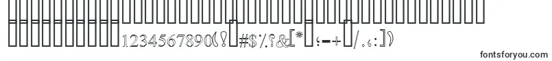 SimpleOutlinePat-fontti – Fontit Microsoft Officelle