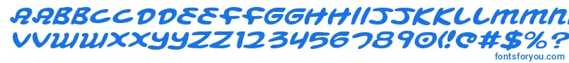 MagicBeansExpandedItalic Font – Blue Fonts