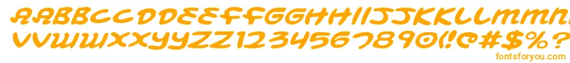 MagicBeansExpandedItalic Font – Orange Fonts
