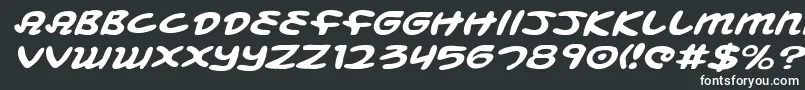 MagicBeansExpandedItalic Font – White Fonts