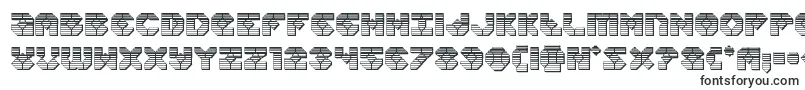 Zoomrunnerchrome-Schriftart – Schriftarten, die mit Z beginnen