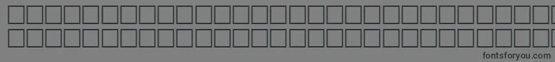 OpenRegular Font – Black Fonts on Gray Background