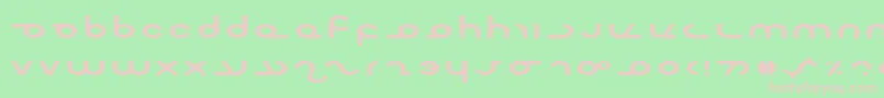 MasterdomExp Font – Pink Fonts on Green Background