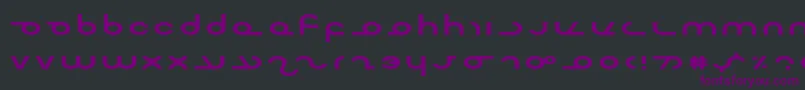 MasterdomExp Font – Purple Fonts on Black Background