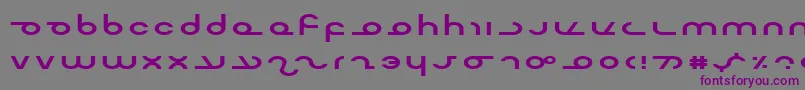 MasterdomExp Font – Purple Fonts on Gray Background