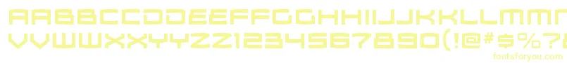 Police ZosmargBold – polices jaunes