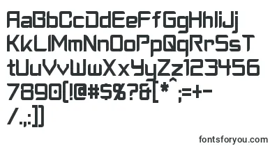  CyberverseCondensed font