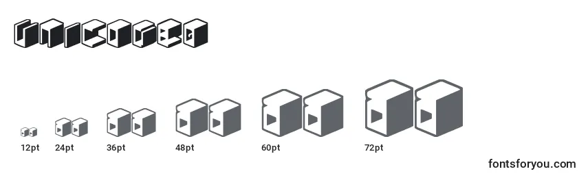 Unicode0 Font Sizes