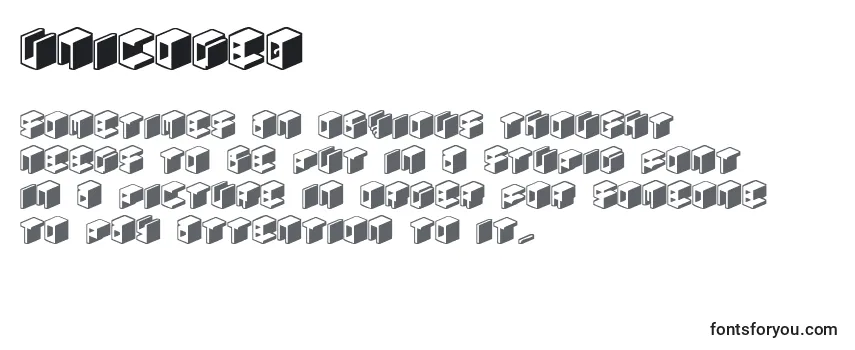 Обзор шрифта Unicode0
