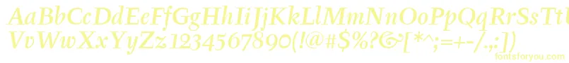 TyfamditcTtРљСѓСЂСЃРёРІ Font – Yellow Fonts