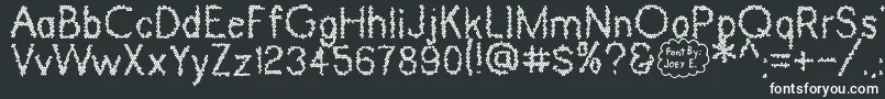 DinosaurSkin Font – White Fonts