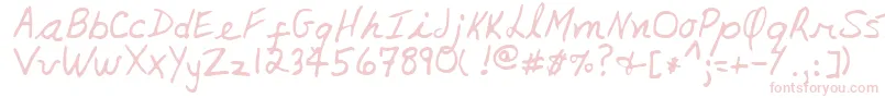 LynneRegular Font – Pink Fonts