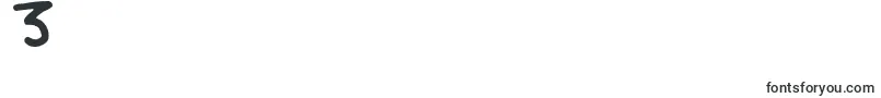 Daydreamer Font – Fonts for Digit 3