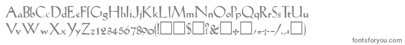 LilhvyRegular-Schriftart – Graue Schriften