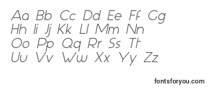AspergitBoldItalic Font
