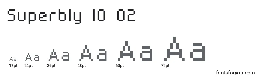 Superbly 10 02 Font Sizes