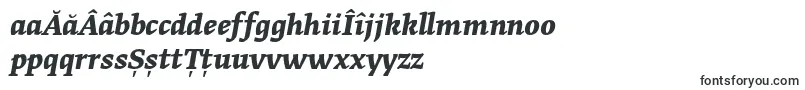 Weitere Informationen zur GretatextproBolditalic-Schriftart GretatextproBolditalic-Schriftart – rumänische Schriften