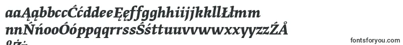 Weitere Informationen zur GretatextproBolditalic-Schriftart GretatextproBolditalic-Schriftart – polnische Schriften