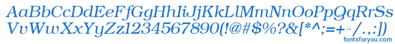 ErBukinist1251Italic Font – Blue Fonts