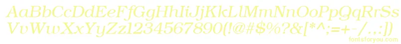 fuente ErBukinist1251Italic – Fuentes Amarillas