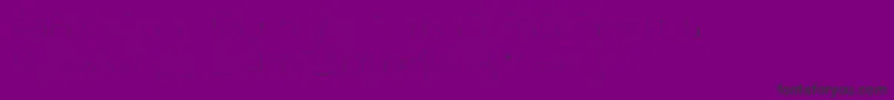 Anothertry-fontti – mustat fontit violetilla taustalla