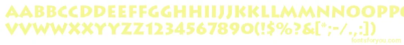 LithosBlack Font – Yellow Fonts