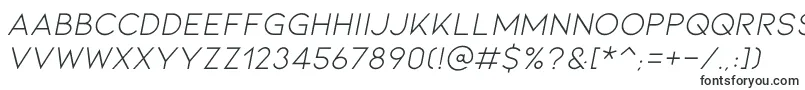KionaItallic Font – Fonts for iOS