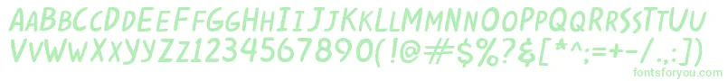 KabuhRivs Font – Green Fonts