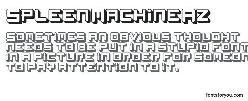 SpleenMachineAz Font