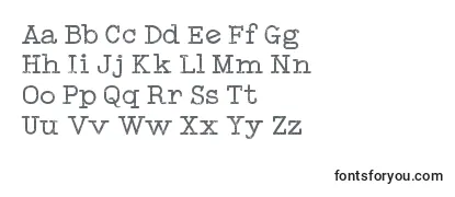 TypewriterStyle Font