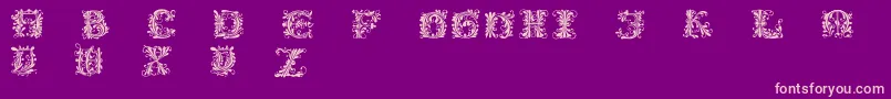 More about Flowerpower Font Flowerpower Font – Pink Fonts on Purple Background