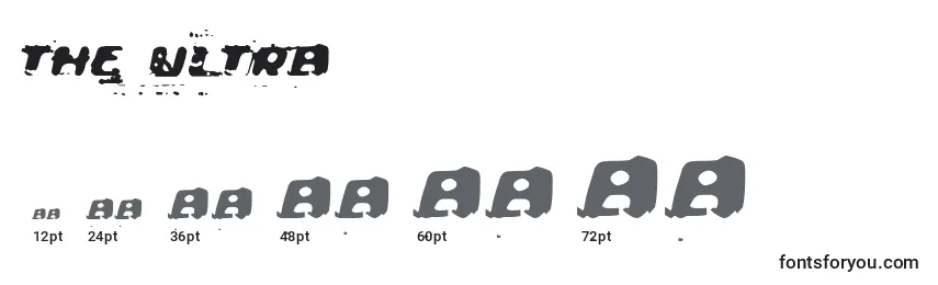 The Ultra Font Sizes