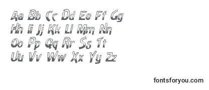 HighnoonItalic-fontti