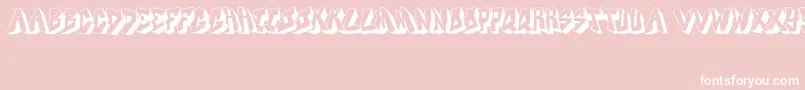 DocallismeOnStreet Font – White Fonts on Pink Background