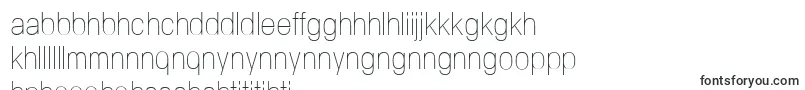 NeogramUltralightcnd Font – Sotho Fonts