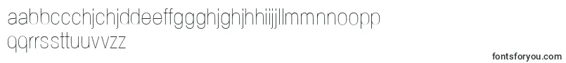 Шрифт NeogramUltralightcnd – корсиканские шрифты