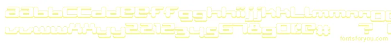 AblattiveShadow-fontti – keltaiset fontit