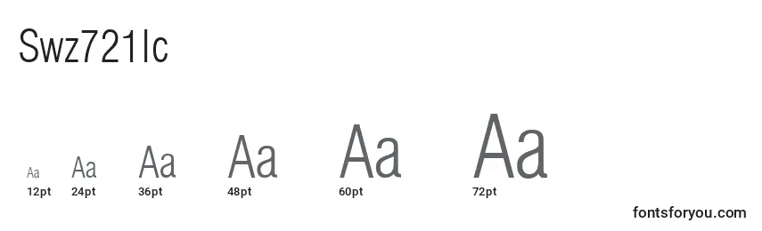 Swz721lc Font Sizes