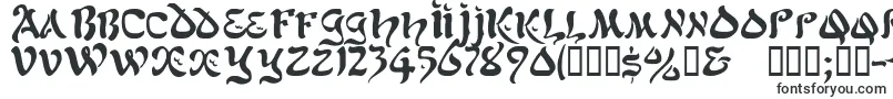 Jacamarssk-fontti – mainosfontit