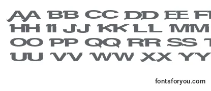 Przegląd czcionki Serifvetica