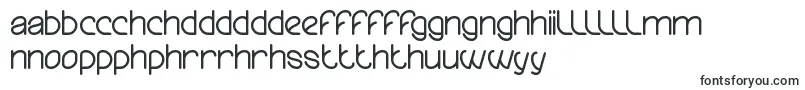 Шрифт TreesOfHappiness – валлийские шрифты