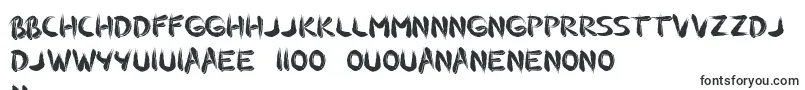 GuilinShad2-Schriftart – kreolische Schriften