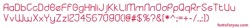 YodoRegular Font – Red Fonts