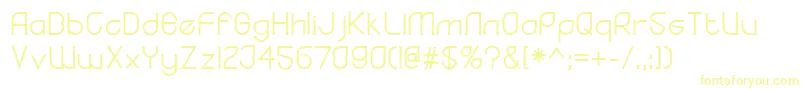 YodoRegular Font – Yellow Fonts