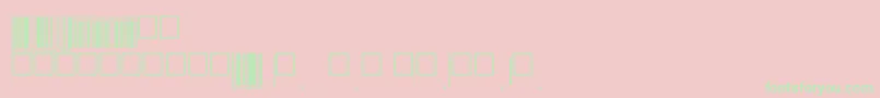 フォントEanp72tt – ピンクの背景に緑の文字